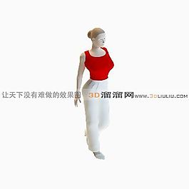 3D女人模型