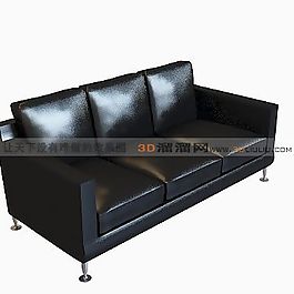 3D三人沙發(fā)模型