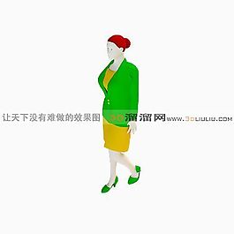 3D女人模型
