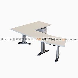 3D辦公桌模型