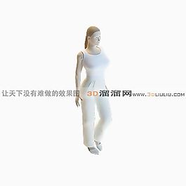 3D女人模型
