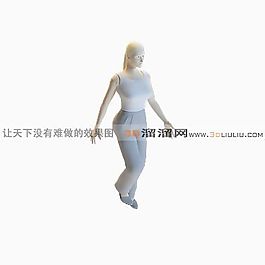 3D女人模型