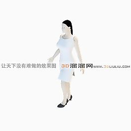 3D女人模型