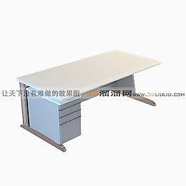 3D辦公桌模型