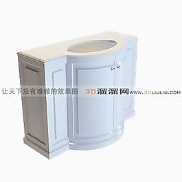 3D洗手臺模型