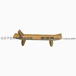 3D長(zhǎng)凳模型