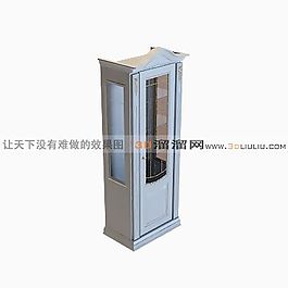 3D酒柜模型