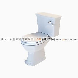 3D坐便器模型