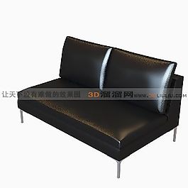 3D雙人沙發(fā)模型