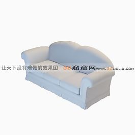 3D三人沙發(fā)模型