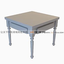 3D桌子模型
