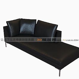 3D沙發(fā)床模型