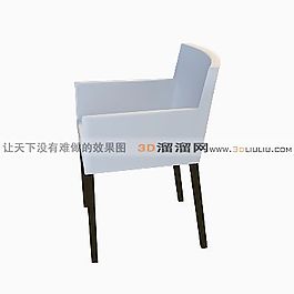3D餐椅模型