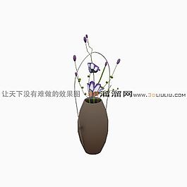3D花瓶模型