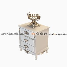 3D邊柜模型