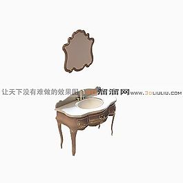 3D洗手臺模型