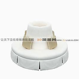 3D圓沙發(fā)模型