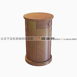 3D圓柜模型
