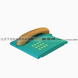 3D電話模型