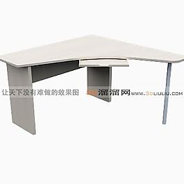 3D電腦桌模型