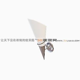 3D壁燈模型