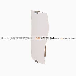 3D壁燈模型