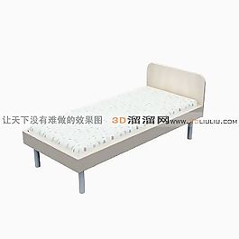 3D兒童床模型
