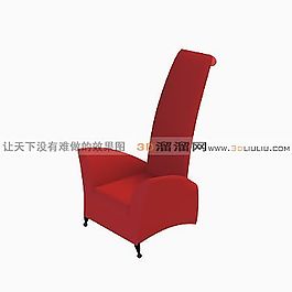 3D單人沙發(fā)模型