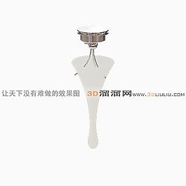 3D吸頂燈模型