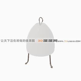 3D臺燈模型