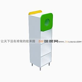 3D邊柜模型