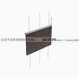 3D窗帘模型