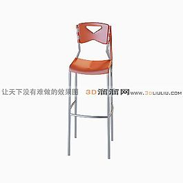 3D吧椅模型
