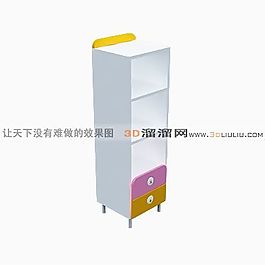 3D陈设柜模型