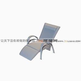 3D躺椅模型