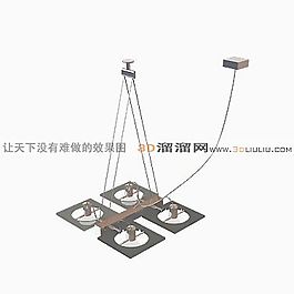 3D吊燈模型