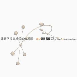 3D吊燈模型