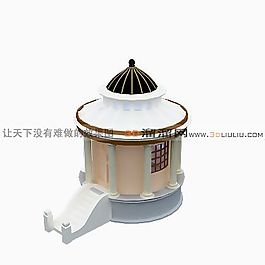 3D園林小品模型