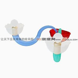 3D壁燈模型