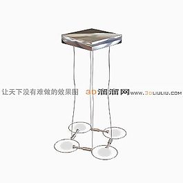 3D吊燈模型