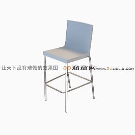 3D吧椅模型