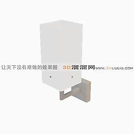 3D壁燈模型