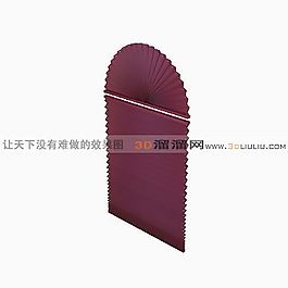 3D蜂巢帘模型