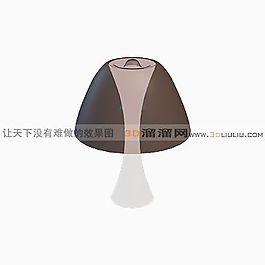3D水晶臺(tái)燈模型