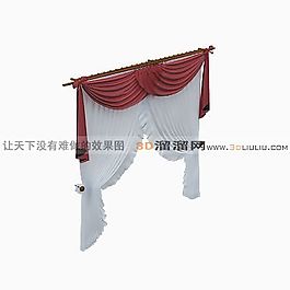 3D百折簾模型