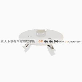 3D吸頂燈模型