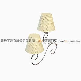 3D壁燈模型