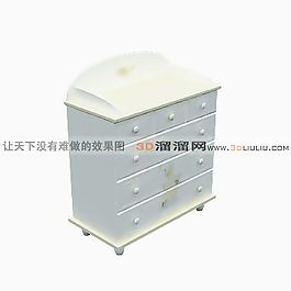 3D邊柜模型