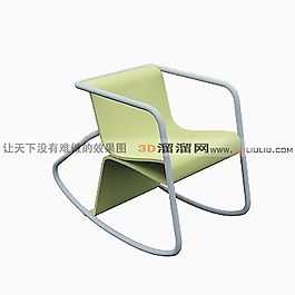 3D休閑椅模型