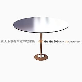 3D圓桌模型